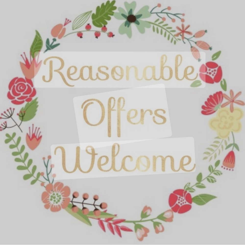 Reasonable offers welcome.